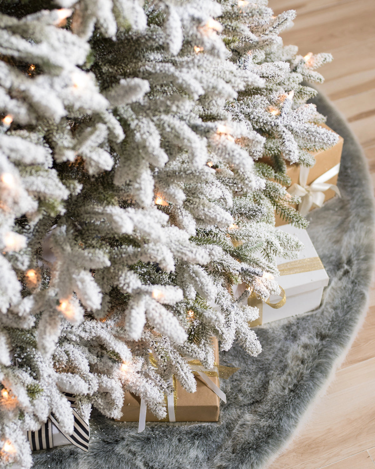 Árvore de Natal Abeto Fraser Nevado — 8