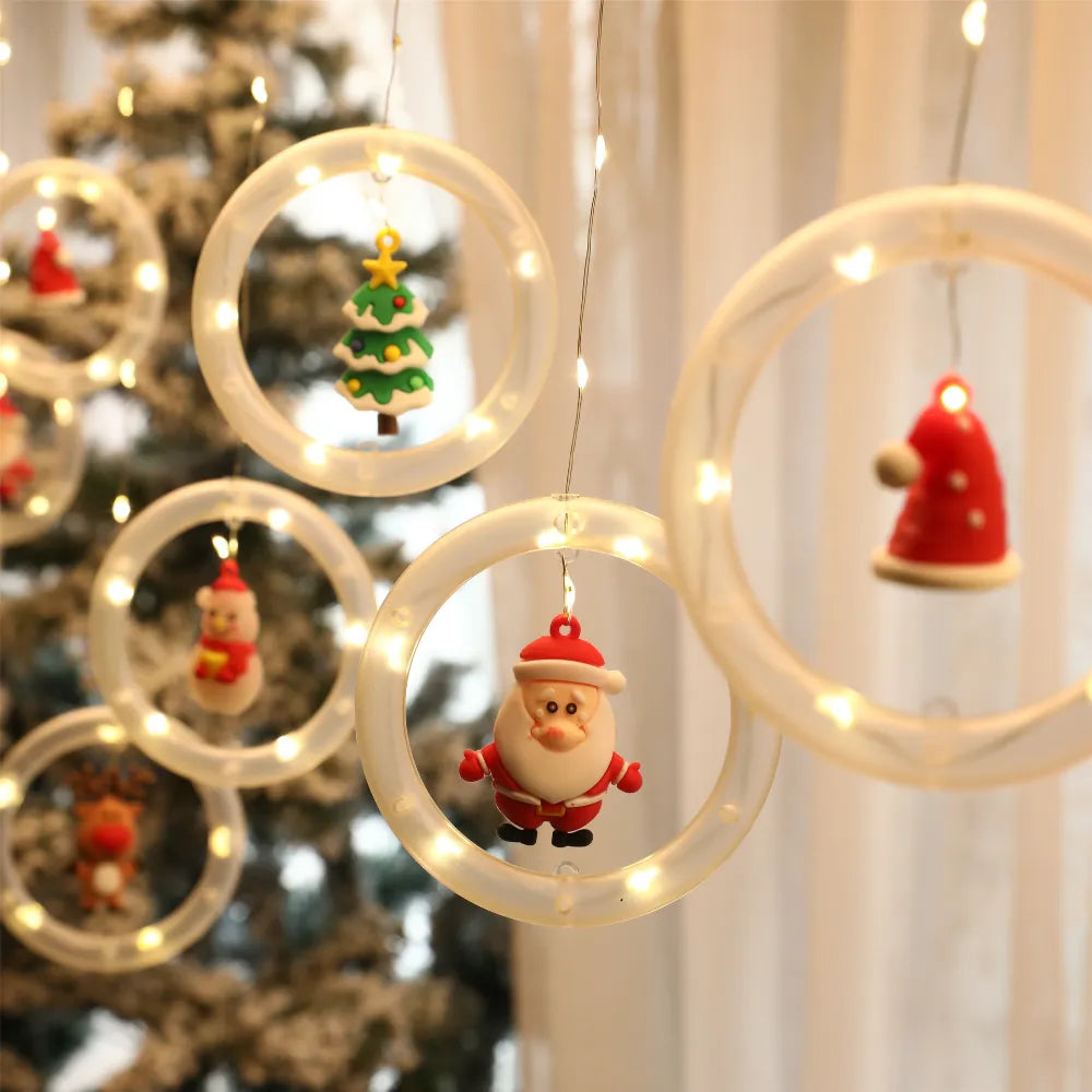 Cortina de Luzes Decoração Natal em LED — 4
