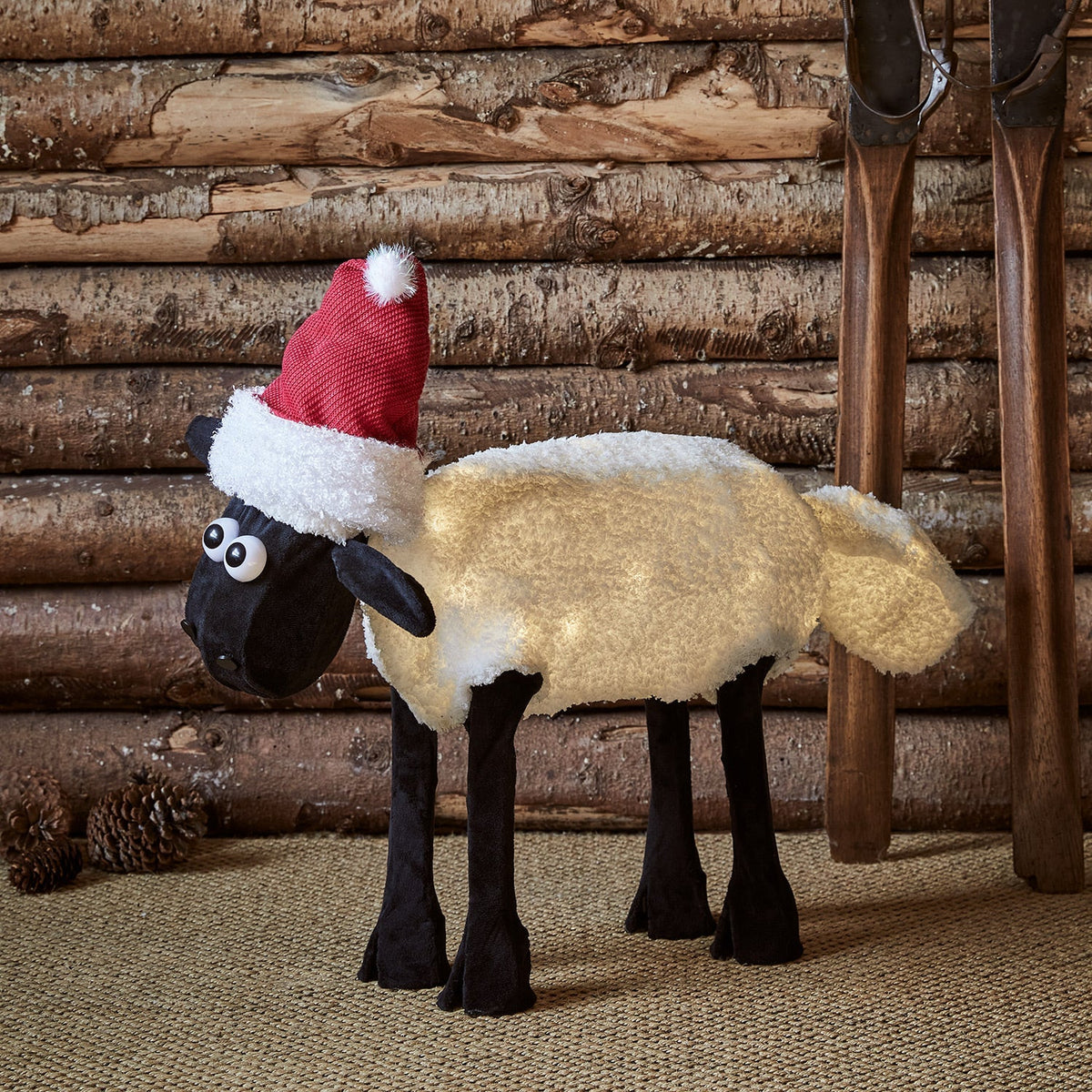 Figura de Natal Ovelha Negra iluminada ( Shaun the Sheep ) — 4