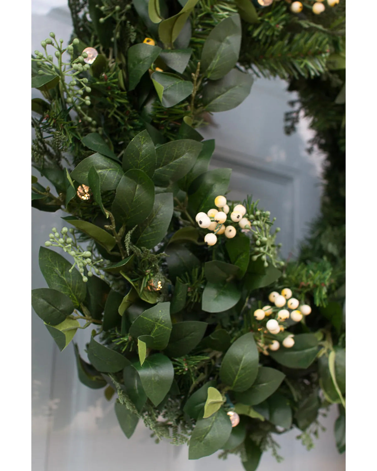 Grinalda Verde Natural Com LED 90 cm — 3