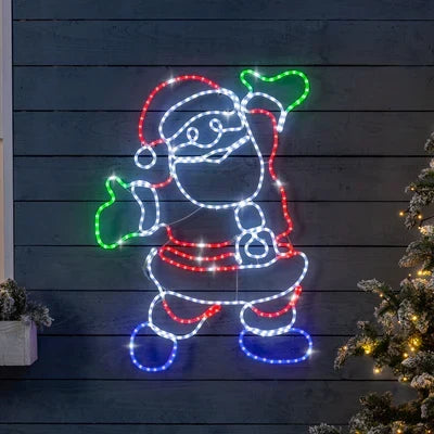 Natal Feliz Pai Natal em LED — 4